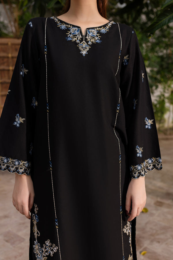 Aura Teel - 2pc Embroidered Dress