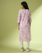 Printed kurta only -D077