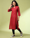 Printed kurta only -D073