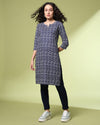 Printed kurta only -D070