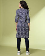 Printed kurta only -D070