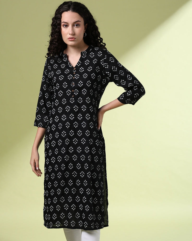 Printed kurta only -D069