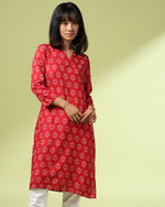 Printed kurta only -D068